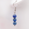 Boucles d'oreilles en lapis lazuli – Image 2