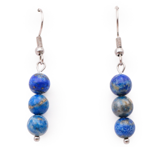 Boucles d'oreilles en lapis lazuli