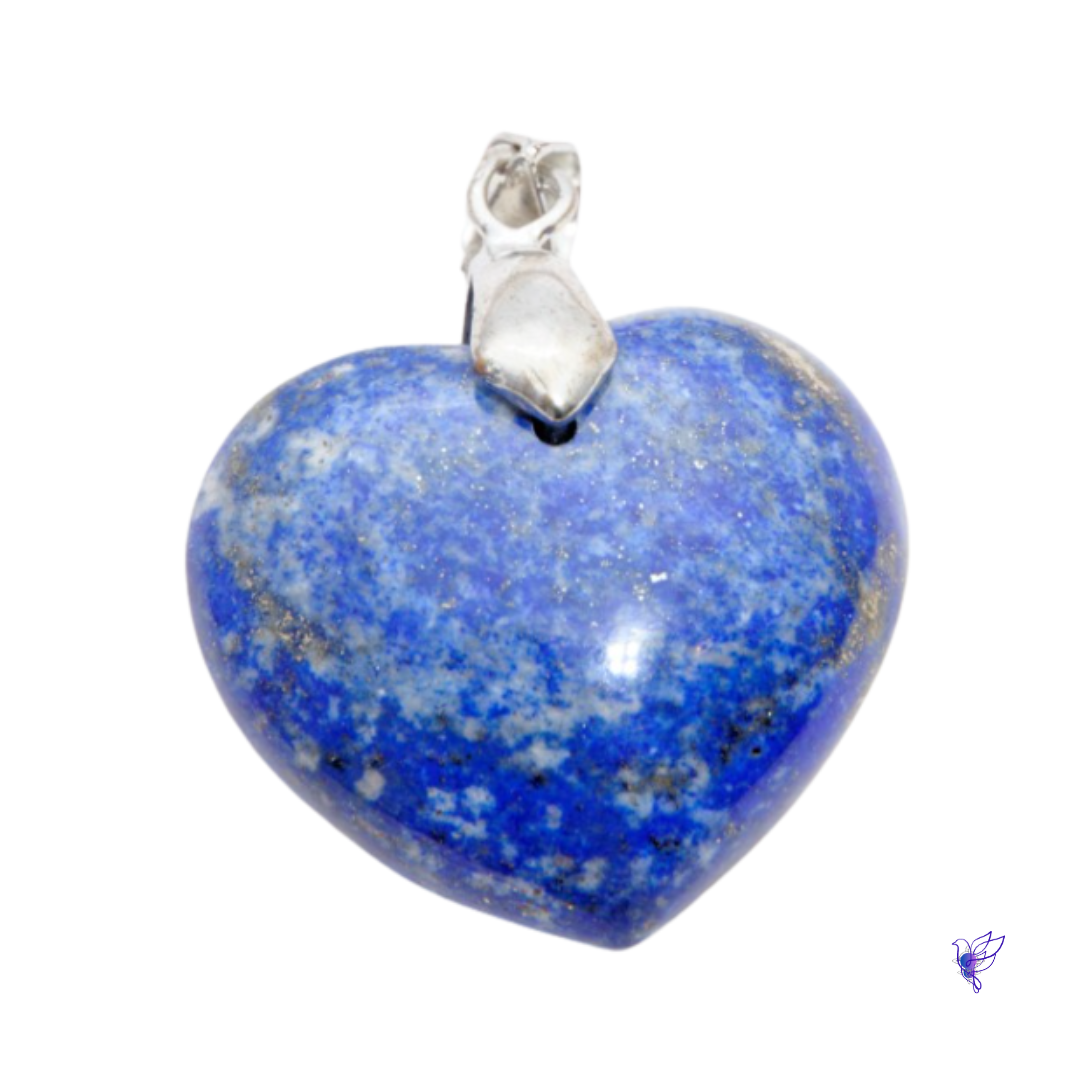 PENDENTIF CŒUR EN LAPIS LAZZULI