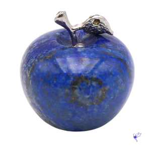 Pomme décorative en lapis lazuli