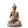 Statuette de méditation : Bouddha doré