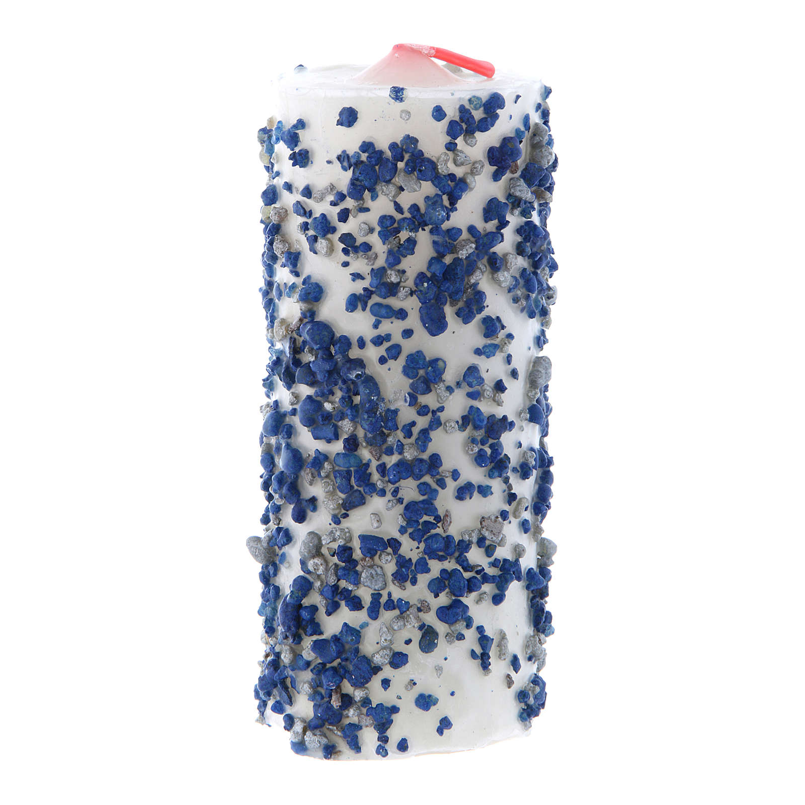 Cierge votif à l'encens bleu