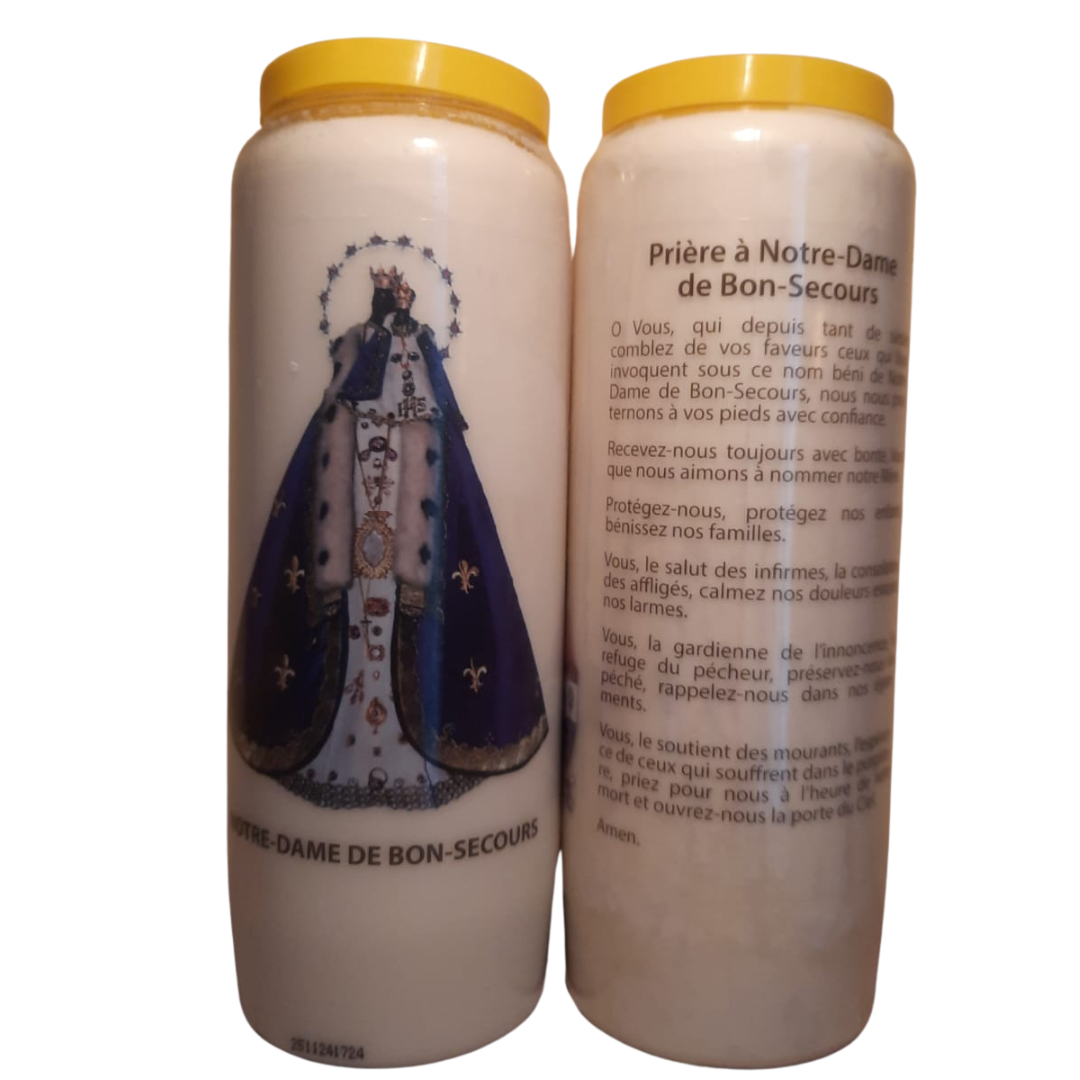 CIERGE DE NEUVAINE - Notre Dame de Bonsecours – Image 2