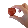 PENDENTIF CŒUR EN JASPE ROUGE (chakra racine) – Image 2