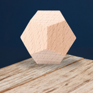 DODECAEDRE en BOIS pour la médiation