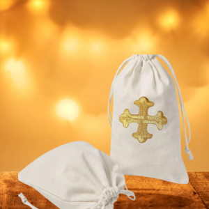 Sachet en lin (pour le sel de protection ou les talismans)