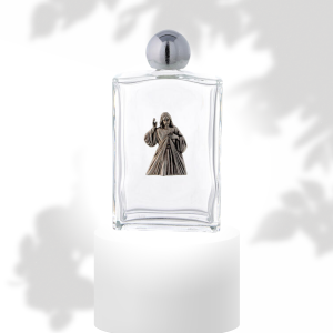 Petit flacon pour l'eau bénite : Jésus miséricordieux