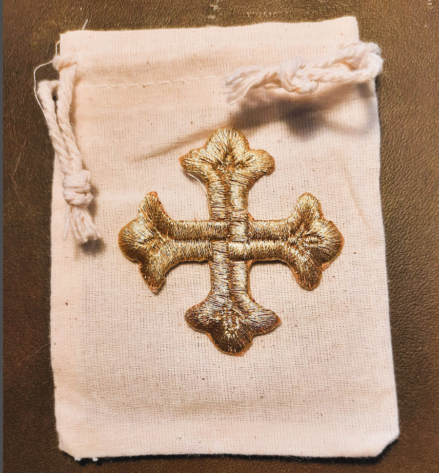 Sachet en lin (pour le sel de protection ou les talismans) – Image 2