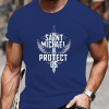 Tee Shirt SAINT MICHEL archange - homme, manches courtes