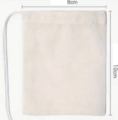 Sachet en lin (pour le sel de protection ou les talismans) – Image 3