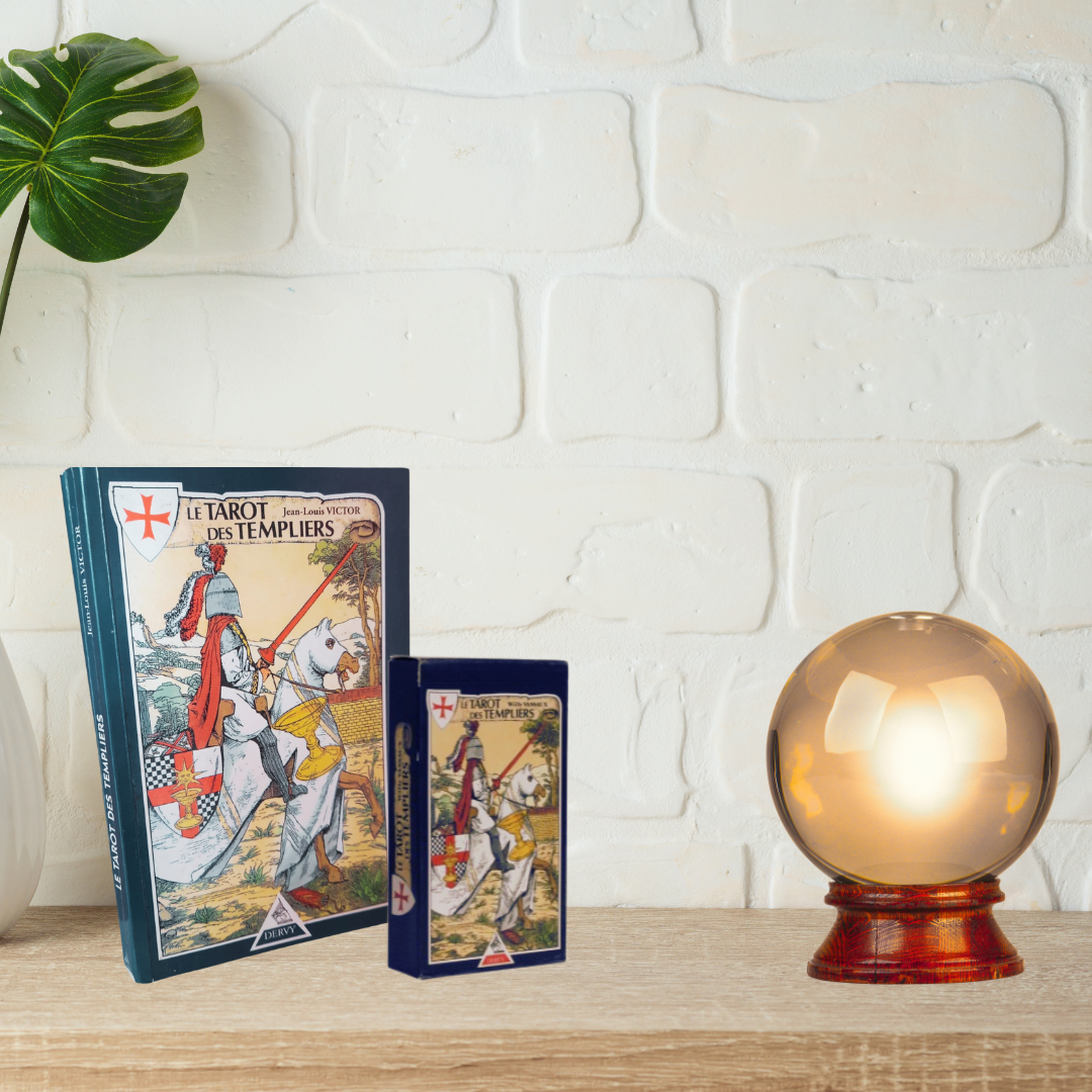 LE TAROT DES TEMPLIERS, coffret de cartes divinatoires – Image 2