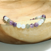 BRACELET 5 FORCES - pierre de lune, labradorite, améthyste & lépidolite