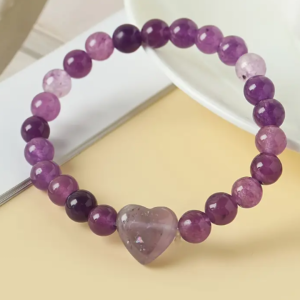 BRACELET EN AMETHYSTE - chakra du 3ème œil