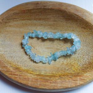 BRACELET EN AIGUE MARINE – chakra de la gorge