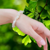 BRACELET EN PIERRE DE LUNE – chakra de l’âme – Image 2