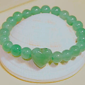 BRACELET EN AVENTURINE - chakra du Cœur
