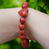 BRACELET EN JASPE ROUGE-BRUN - chakra terre – Image 3