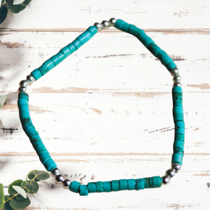 BRACELET EN TURQUOISE – chakra de la gorge