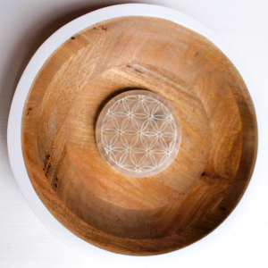 PLAQUE DE CHARGE FLEUR DE VIE - magnétiser & vitaliser