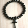 BRACELET en HEMATITE - attraction & protection