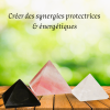 PYRAMIDE DE GEOBIOLOGIE EN QUARTZ ROSE – Image 4