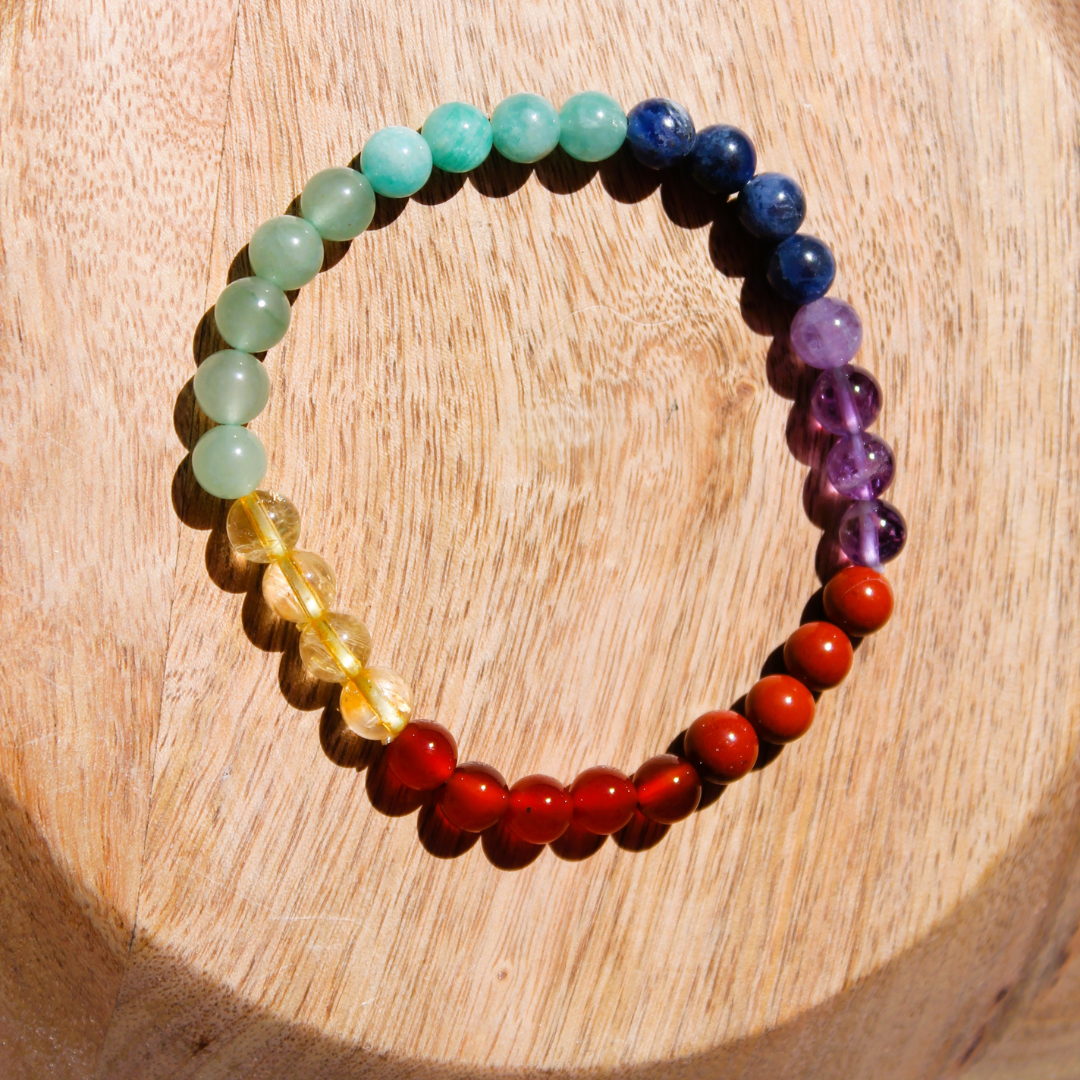BRACELET 7 CHAKRAS – 7 forces terrestres – Image 2
