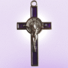 Médaille-Crucifix de Saint Benoît (petit format) – Image 3