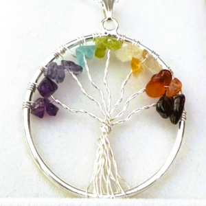 Collier : l'ARBRE de VIE aux 7 CHAKRAS