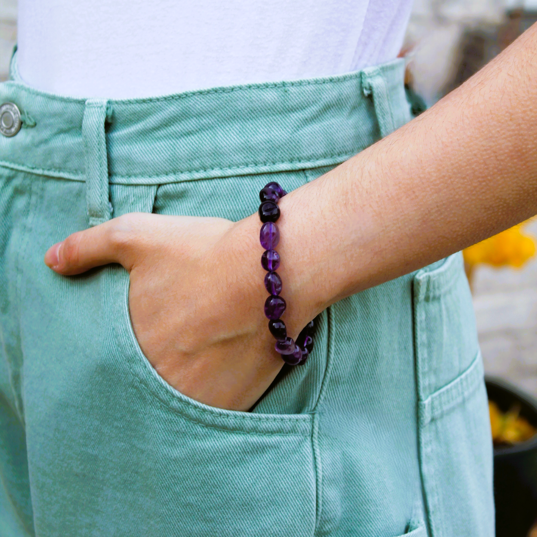 BRACELET en AMETHYSTE – Image 9
