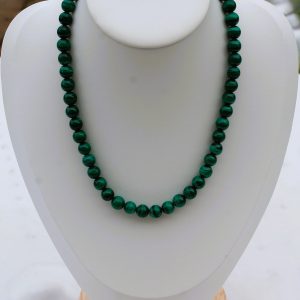 COLLIER en MALACHITE