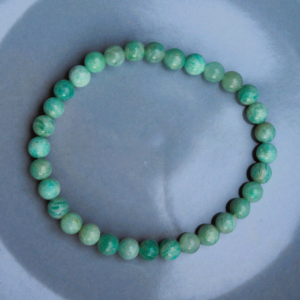 BRACELET en AMAZONITE (régulation organique, apaisement)