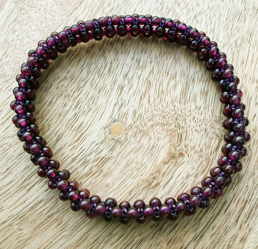 BRACELET en GRENAT – Image 2