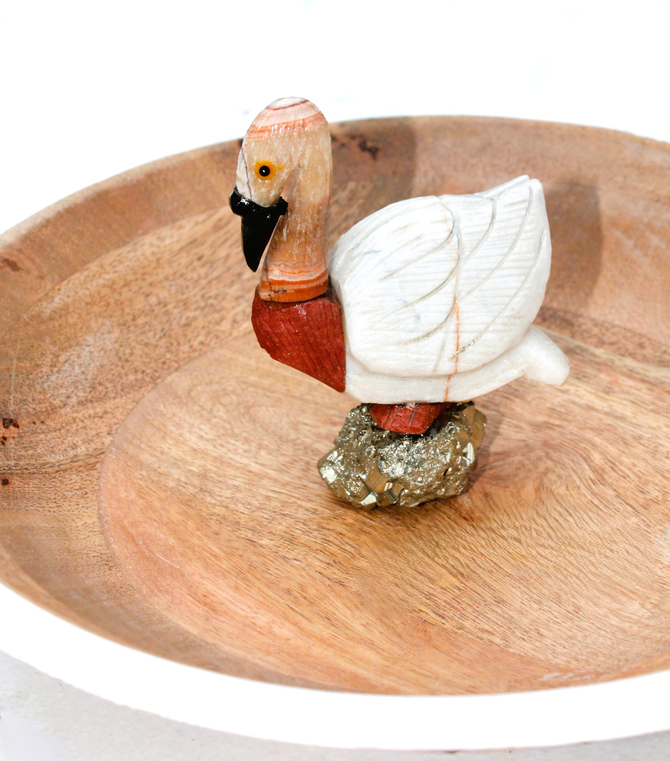 OISEAU EN PIERRES FINES (pélican) – Image 3