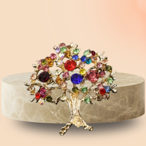 BROCHE ARBRE DE VIE - multicolore