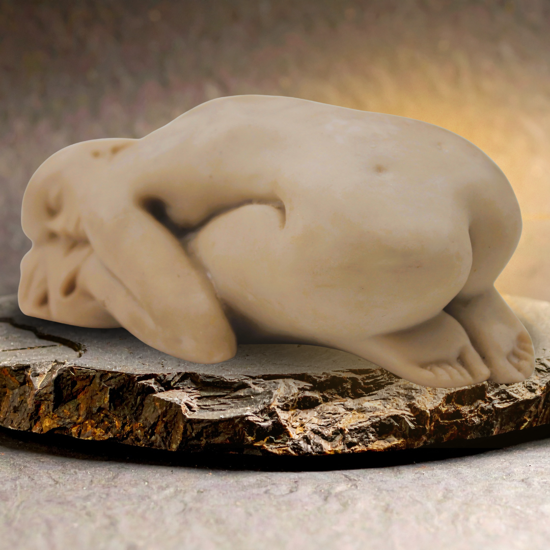 BELLE ENDORMIE - statue de femme