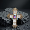 BROCHE CROIX TRES PRECIEUSE – Image 2