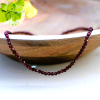 Collier en RUBIS - CHAKRA RACINE