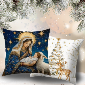 COUSSINS - décoration de NOËL