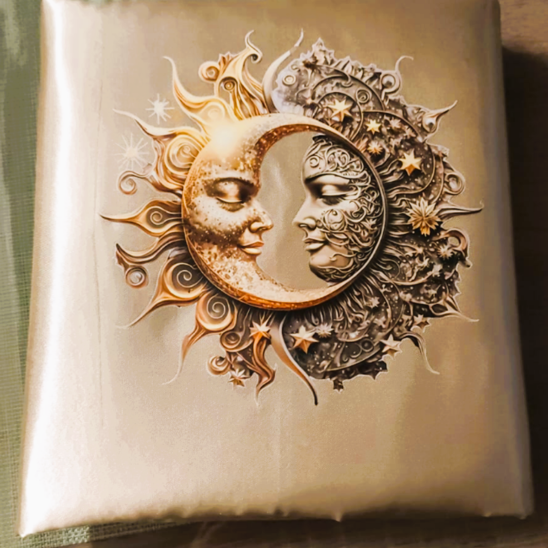 NAPPE DE VOYANCE - lune & soleil, rêve de satin – Image 2