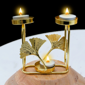 PHOTOPHORE - Feuilles de Gingko