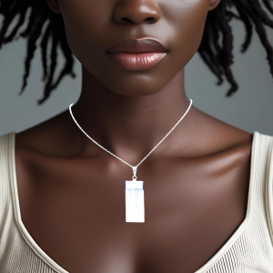 PENDENTIF EN SELENITE