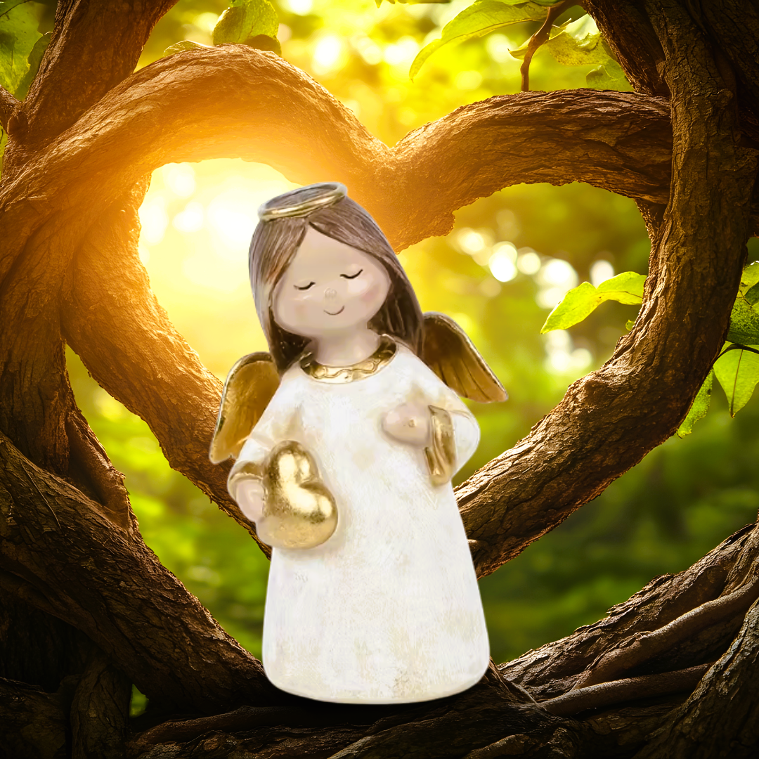 ANGE portant un CŒUR D’OR – Image 2