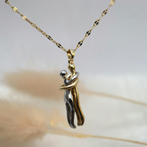 Pendentif COUPLE & AMOUR - Le baiser d'amour