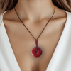 AMULETTE en JASPE ROUGE – Image 3