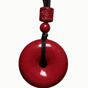 AMULETTE en JASPE ROUGE