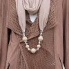 FOULARD-BIJOU beige – Image 5