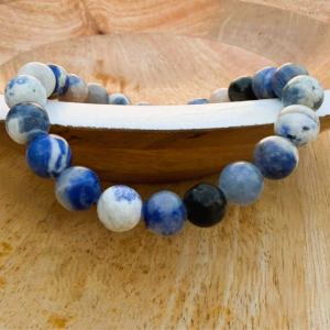 BRACELET en SODALITE - clarté mentale et communication