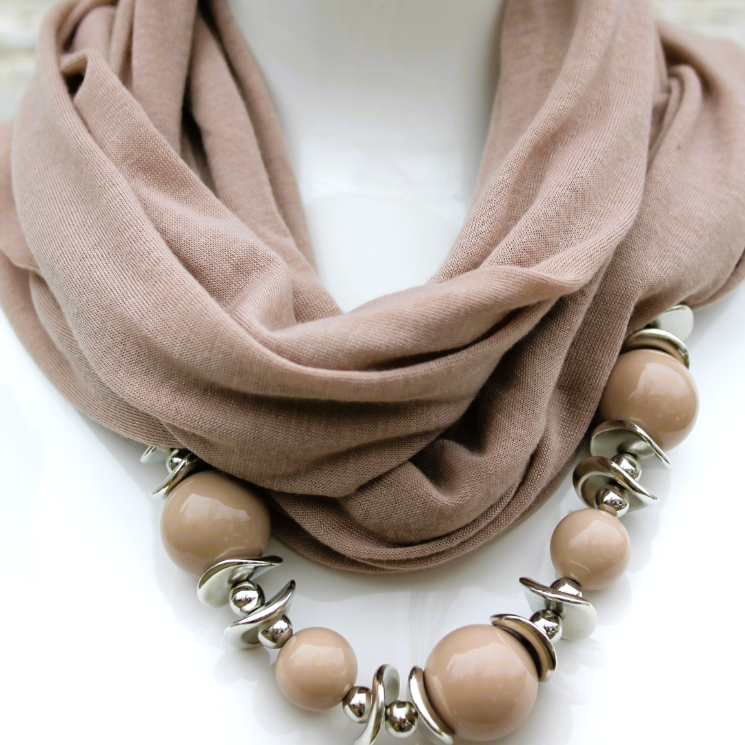 FOULARD-BIJOU beige