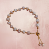BRACELET en nacre - perles baroques roses – Image 3