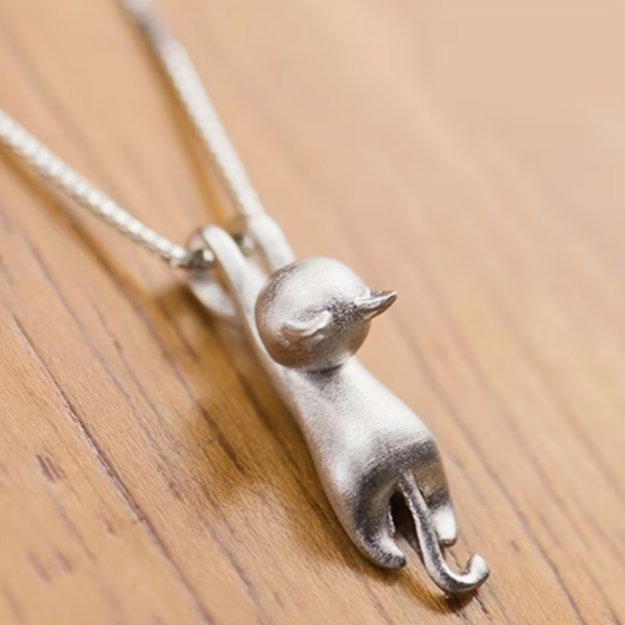 PENDENTIF CHAT - petit chat qui gambade – Image 5